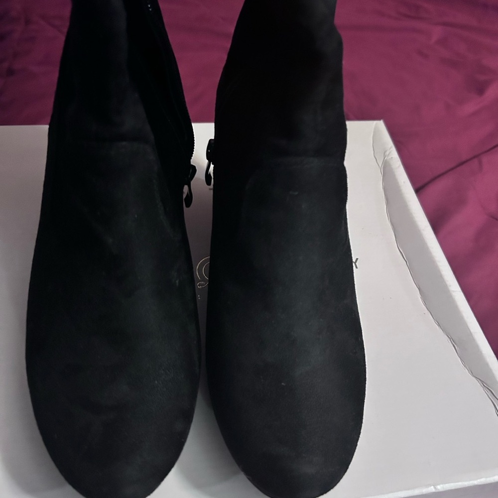 Chinese Laundry Black Ankle Booties